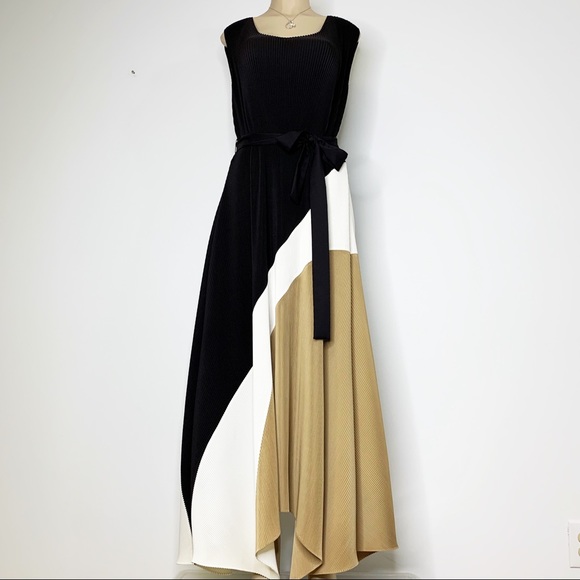 Lafayette 148 New York Dresses & Skirts - LAFAYETTE 148 New York Asymmetrical Hem Maxi Dress